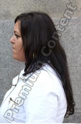 Head Hair Man Woman Casual Slim Overweight Street photo references